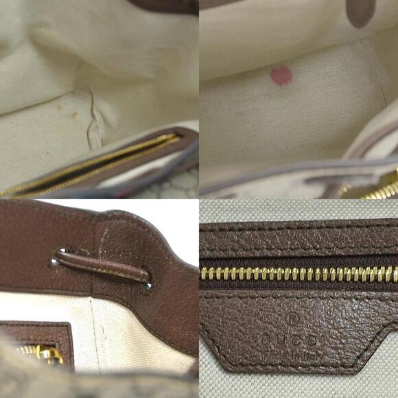 GUCCI Brown Leather Backpack - Picture 5 of 5